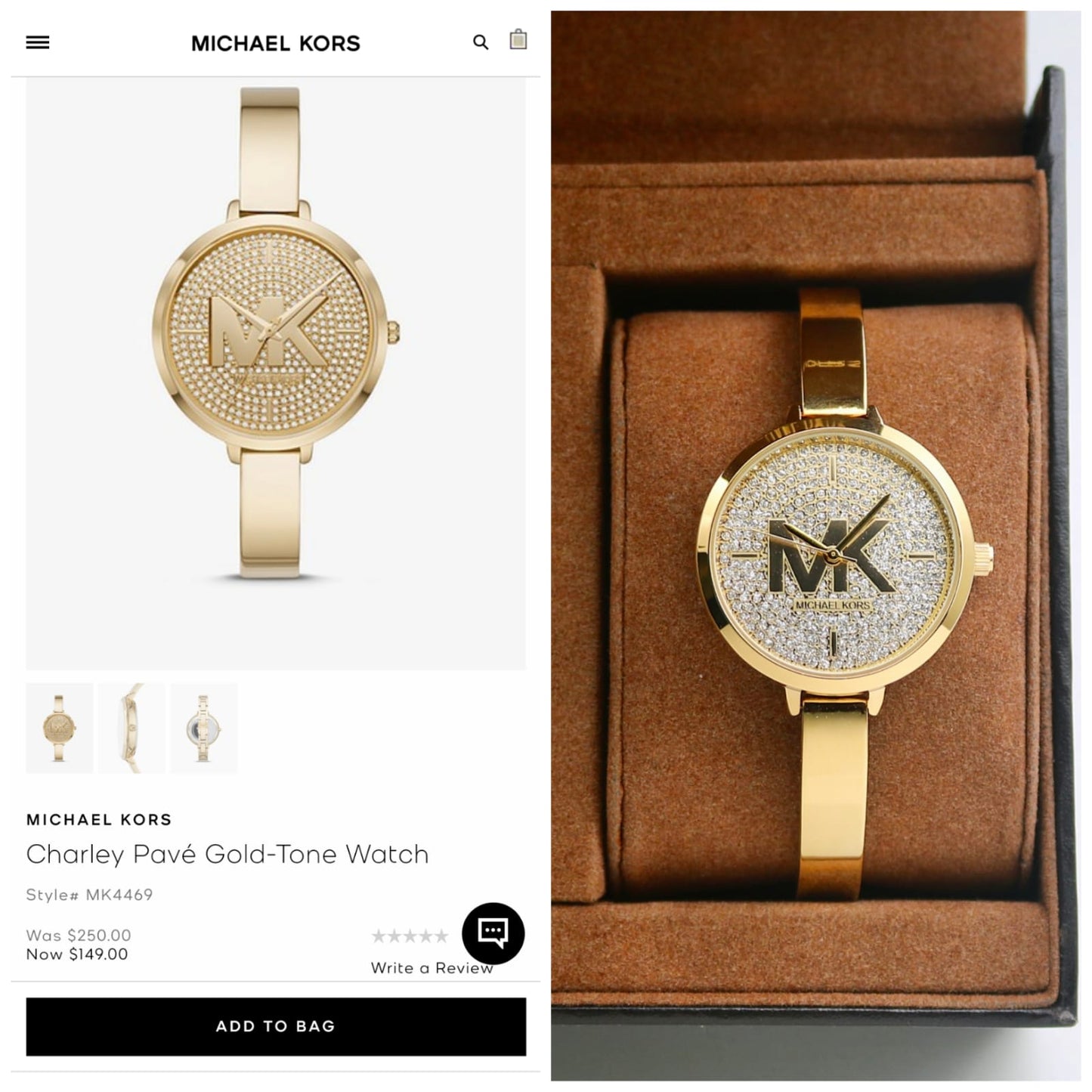 π Michael Kors Exclusive Watch Available & Ready to ship same day.