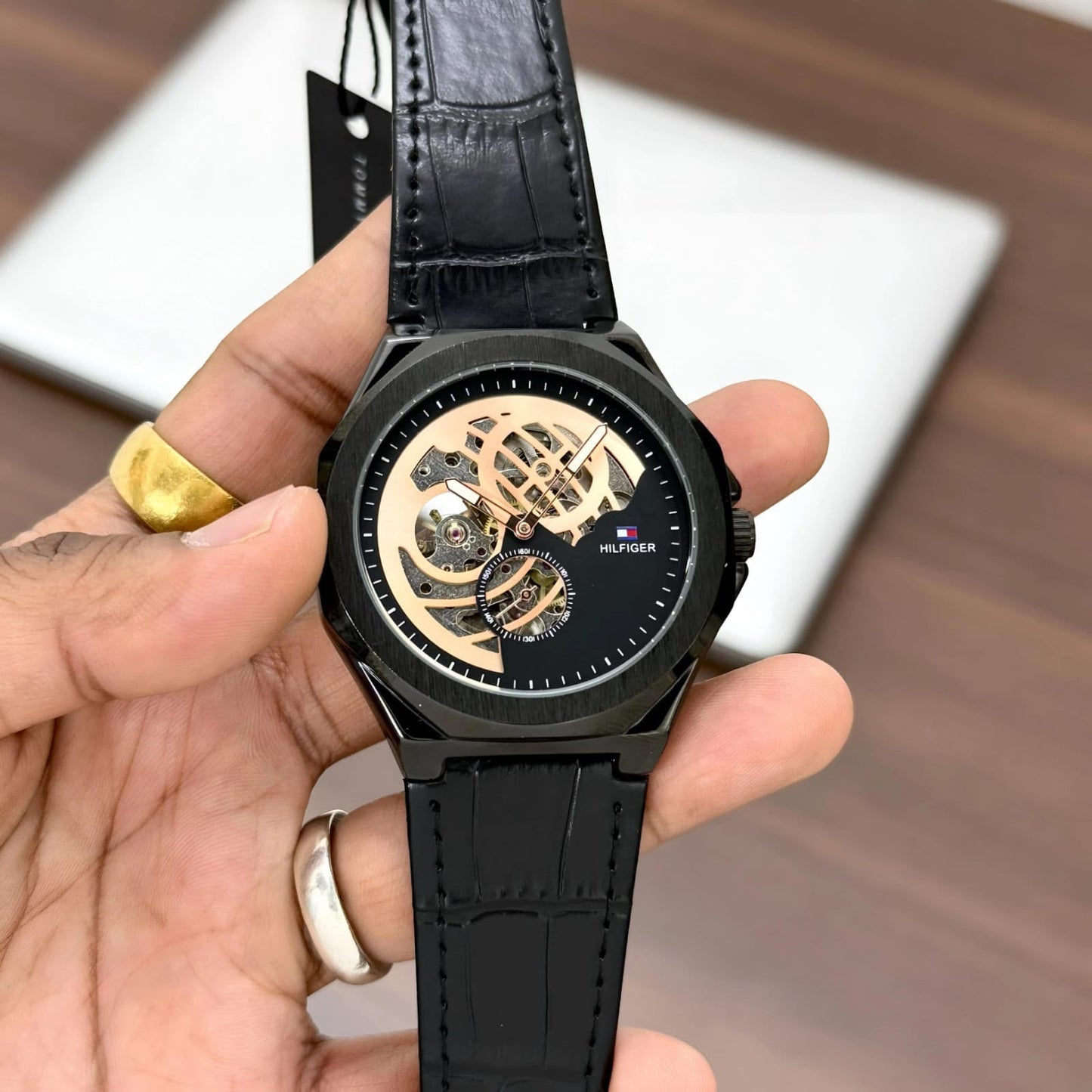Tommy Hilfiger Automatic Skeleton Watch