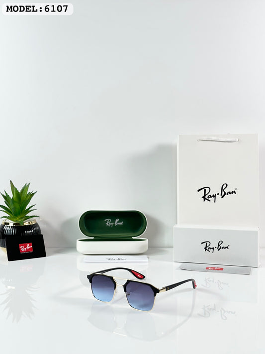 RAYBAN 6107 GOLD BLACK BLUE
