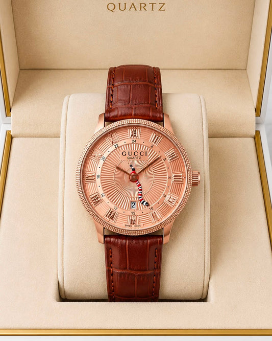 GUCCI is the Master of Materials for watches that are designed to stand the test of time Collection. ✅