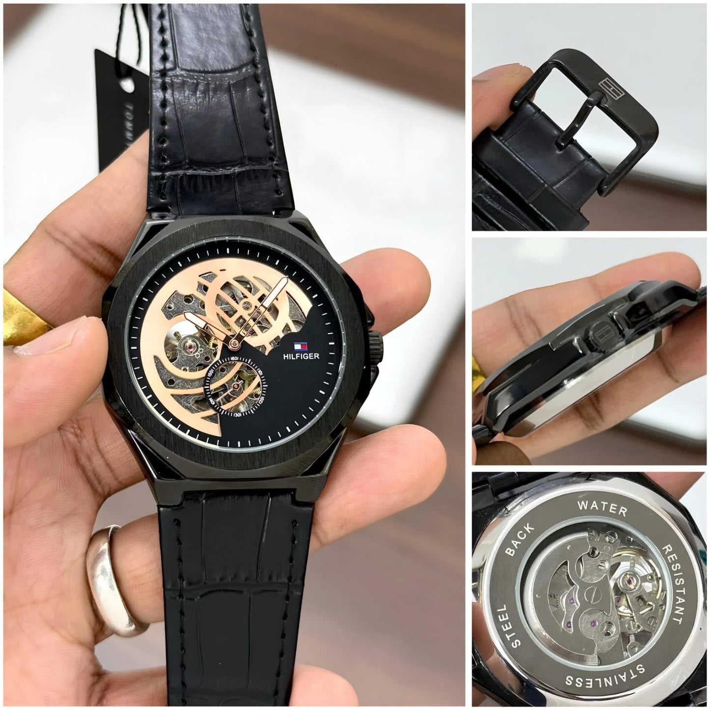 Tommy Hilfiger Automatic Skeleton Watch