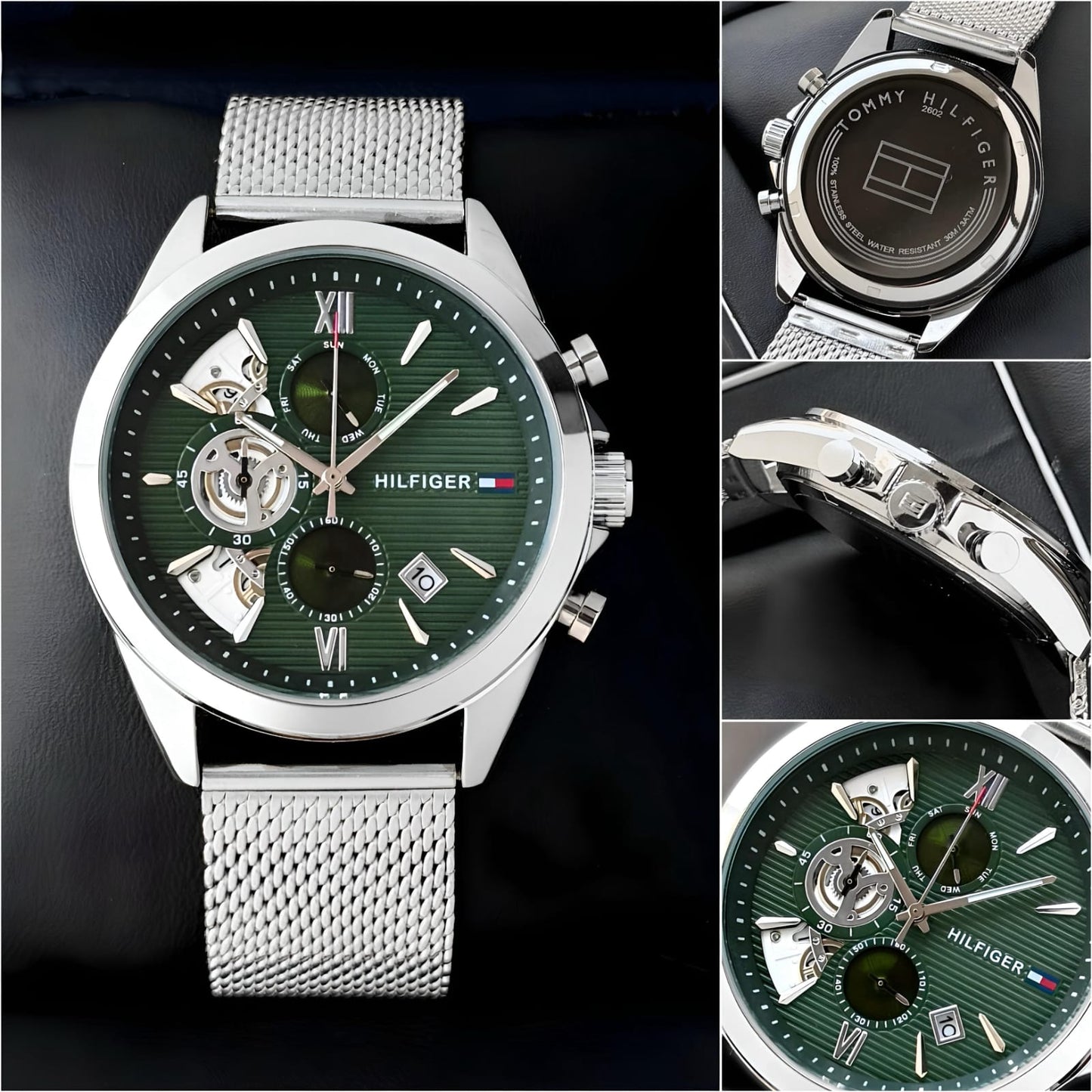 Tommy Hilfiger Baker wristwatch blends modern elegance with sporty sophistication that stands out with its refined detailing and bold presence. ⌚