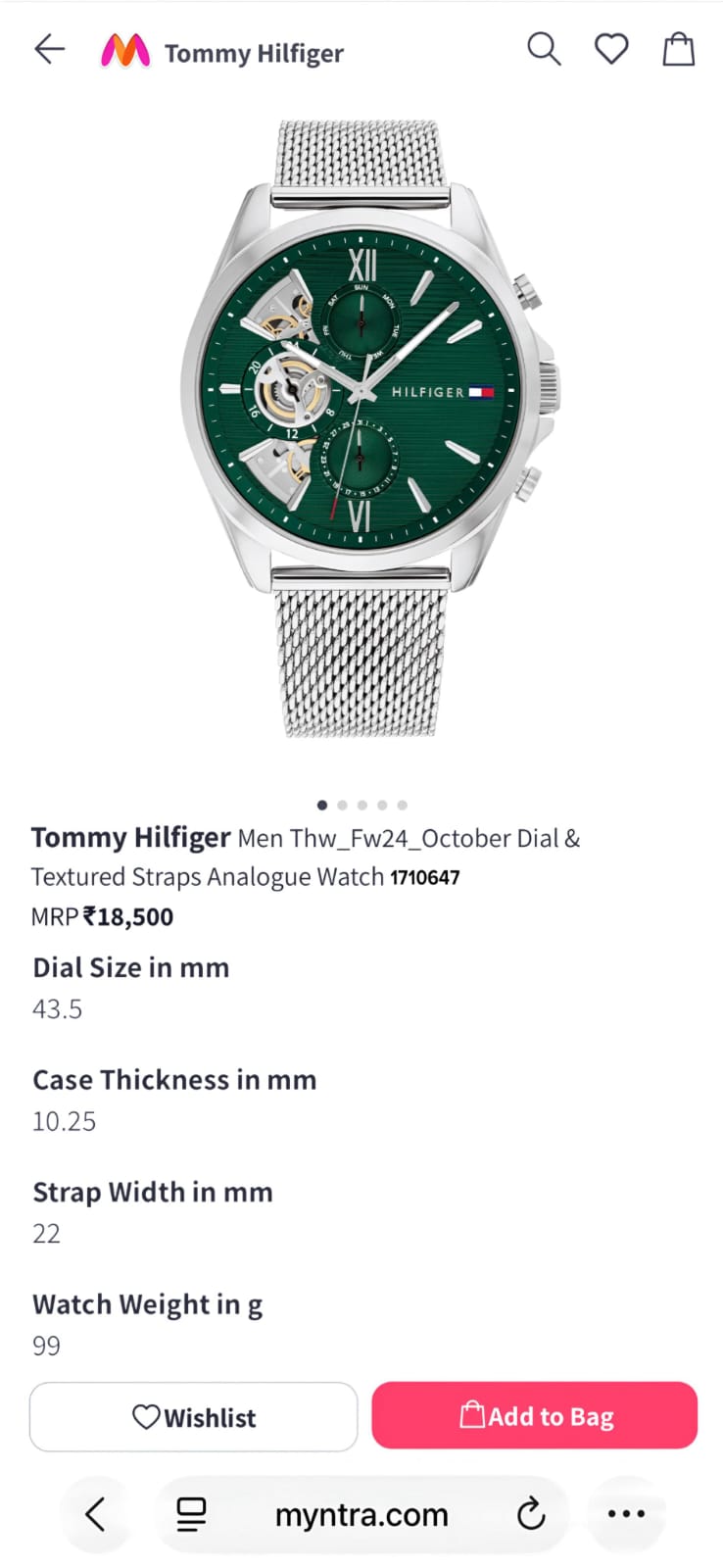 Tommy Hilfiger Baker wristwatch blends modern elegance with sporty sophistication that stands out with its refined detailing and bold presence. ⌚