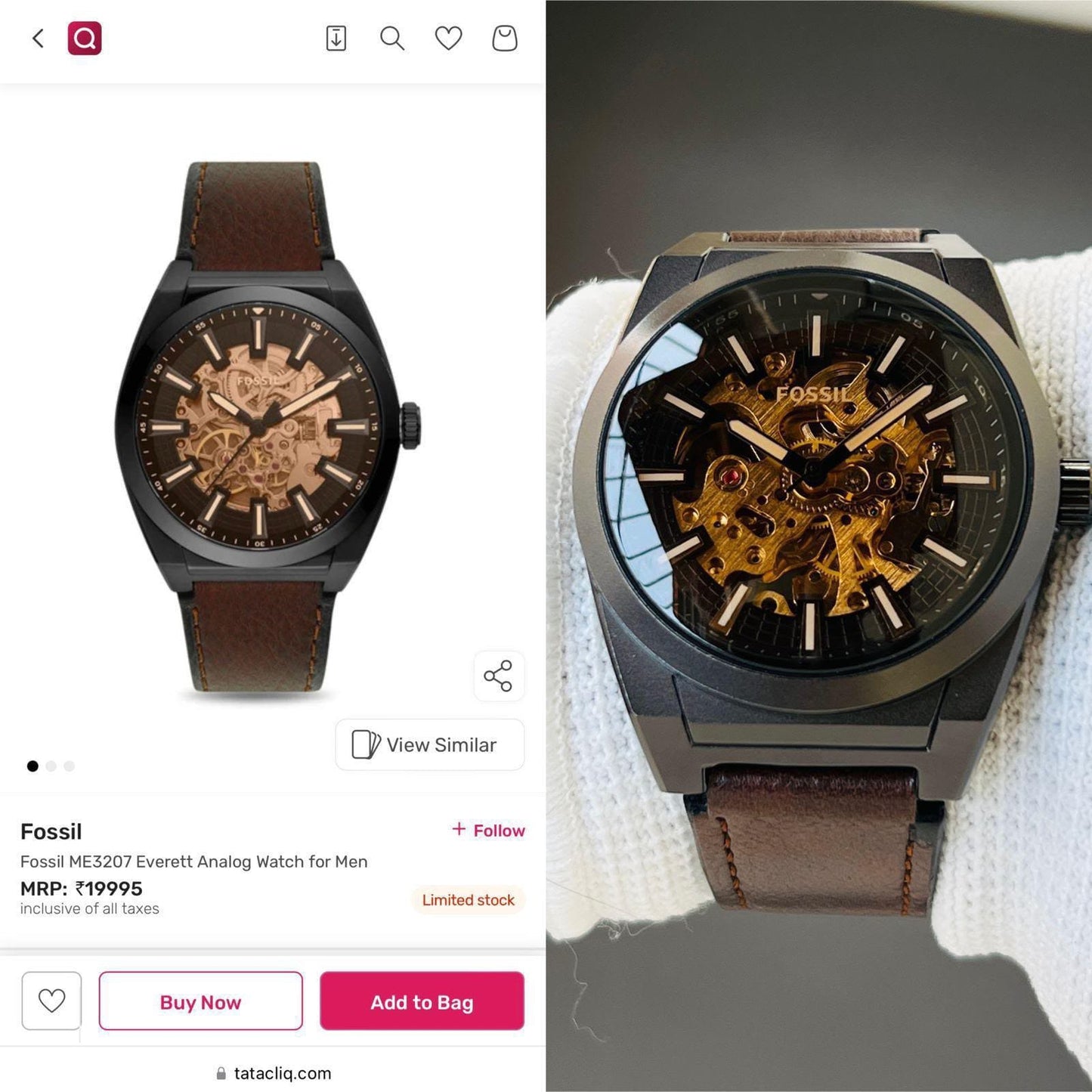 FOSSIL most renowned timepieces in the current collection. ♨️