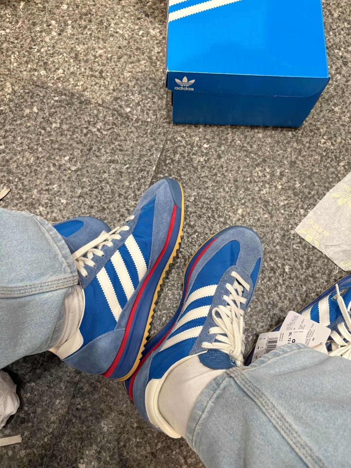 *ADIDAS SL 72 BLUE