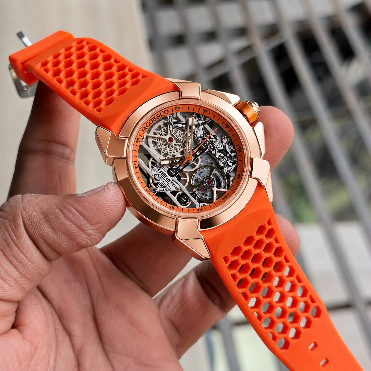 Jacob & co  Jai Shree Ram Edition      Super Demanded Article Now Available At Pocket Friendly Budget   Quartz  Swiss Smooth Movement