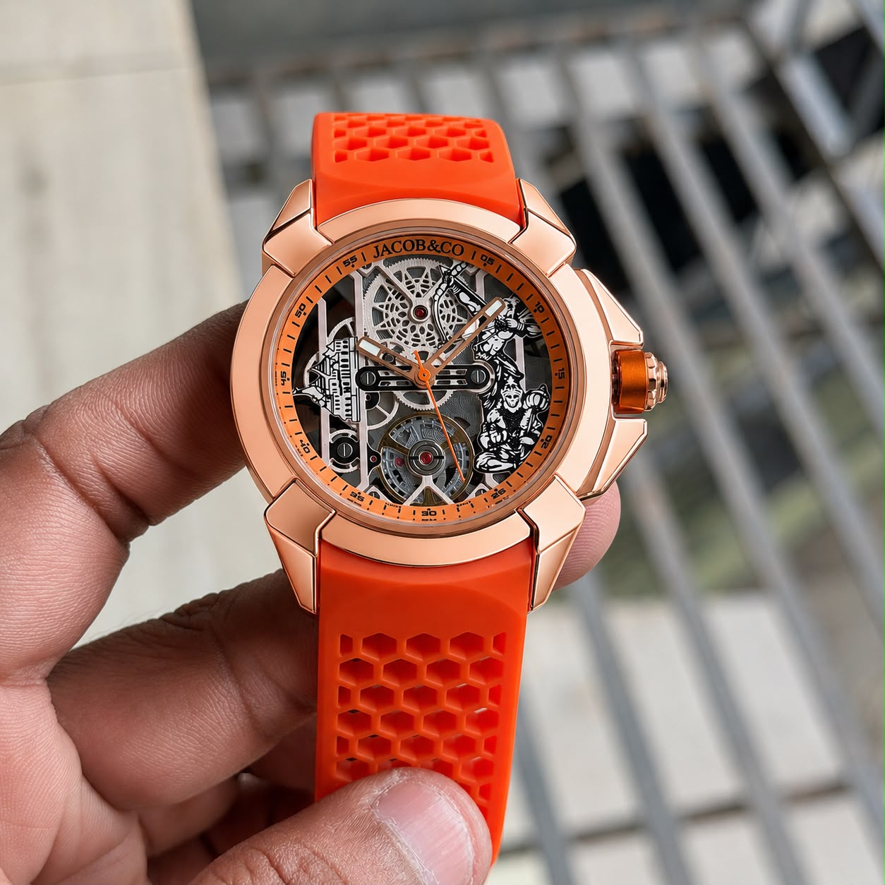 Jacob & co  Jai Shree Ram Edition      Super Demanded Article Now Available At Pocket Friendly Budget   Quartz  Swiss Smooth Movement
