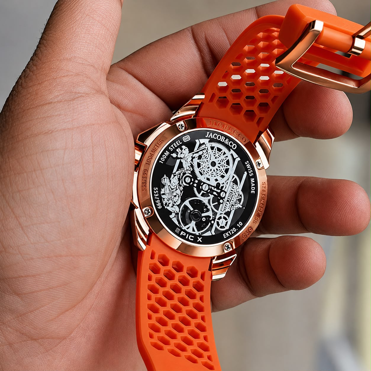 Jacob & co  Jai Shree Ram Edition      Super Demanded Article Now Available At Pocket Friendly Budget   Quartz  Swiss Smooth Movement