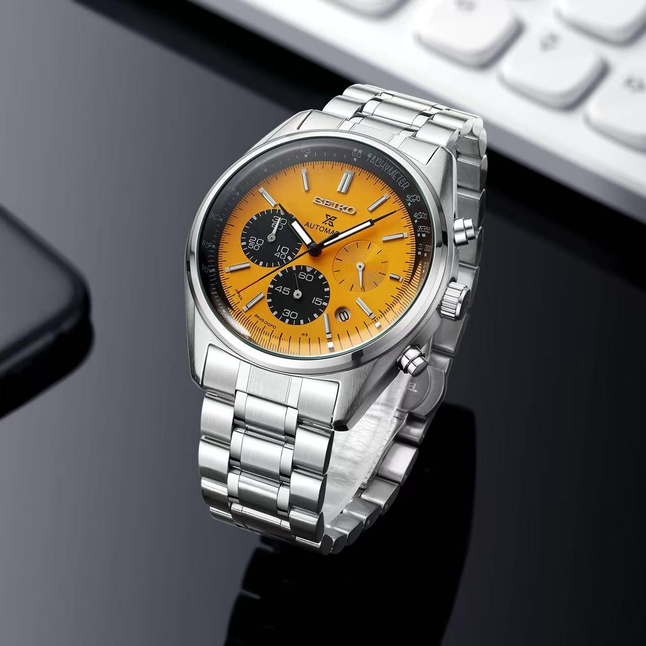 FIRST TIME IN HISTORY seiko  WATCH AUTOMATIC ANTI ALLERGIC METAL BELT TO AMAZE CUSTOMER✅