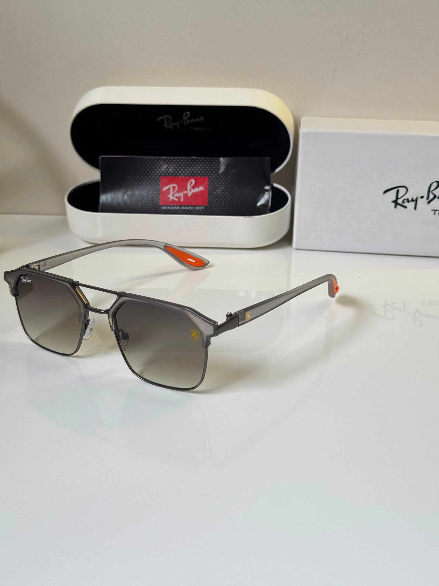 Rayban 04 Grey Green Shaded🔥