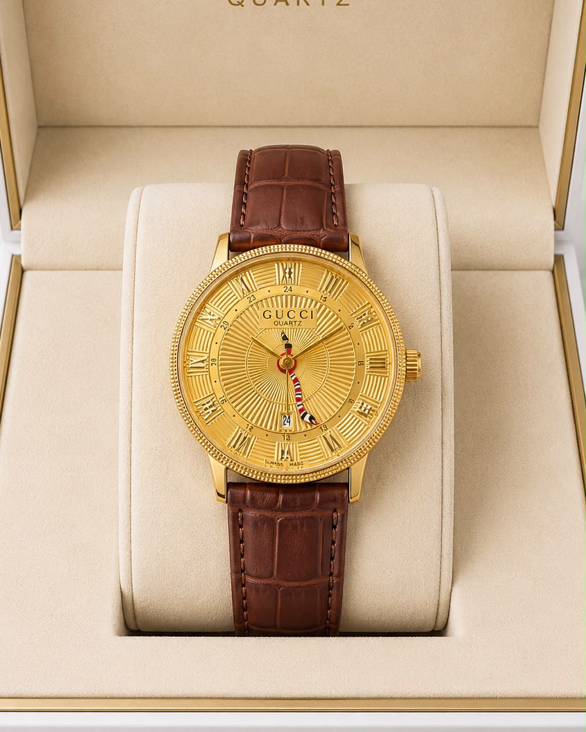 GUCCI is the Master of Materials for watches that are designed to stand the test of time Collection. ✅