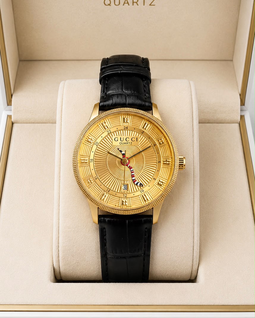 GUCCI is the Master of Materials for watches that are designed to stand the test of time Collection. ✅